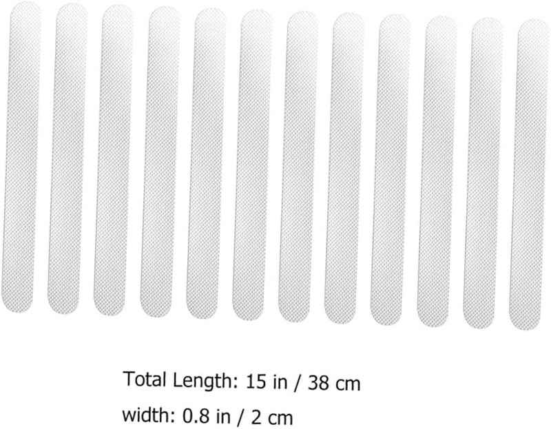 Veemoon 12 Pack Non Slip Bath Stickers White for Bathtub Shower Stairs Safety - Image 2